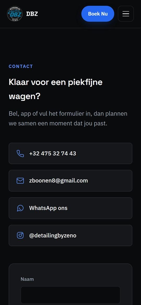 Mobiel: contact met bellen, WhatsApp en formulier.